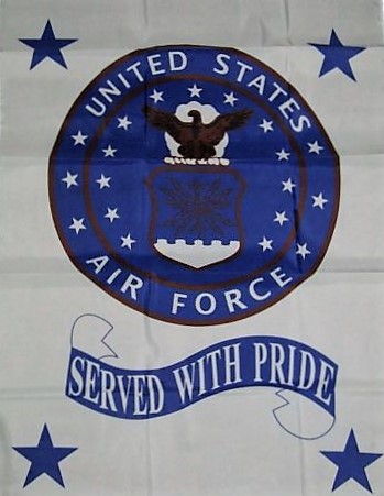Flag Banner/Air Force House Banner 28x40